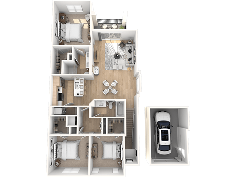 D2- Radiant with Garage at Altis Santa Barbara, Naples